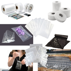 This is an image of Plastic Bags, Rolls, Tubing & Equipment