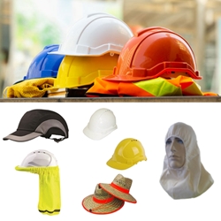 Head Protection - Hard Hats, Bump Caps, Straw Hats & Hoods