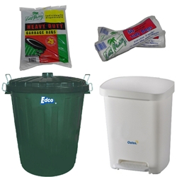 This is an image of Wide range of garbage bins, garbage bags & bin liners from ABL Distribution Pty Ltd