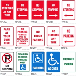 Traffic & Parking Signs