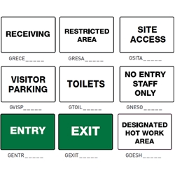 General Workplace Signs