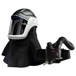 This is an image of Versalfo 406E Supplied Air Helmet w/ Neck Shroud Kit