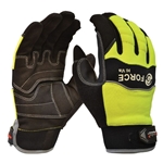 G-Force Hi-Vis Full Finger Mechanics Gloves from ABL Distribution Pty Ltd.