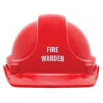 3M Printed ‘Fire Warden’ Vented Hard Hat Safety Helmet