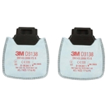 3M Secure Click D3138 P2/P3 Particulate/Fume Filter