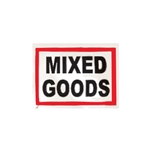 'Mixed Goods' Printed Labels