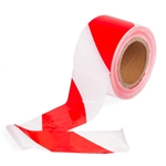 Red/White Non Adhesive Barricade Tape