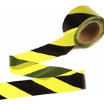 Yellow/Black Non Adhesive Barricade Tape from ABL Distribution