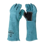 Green Leftwing Welding Gloves