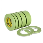 This is an image of 3M 233 High Temp Green Masking Tape from ABL Distribution Pty Ltd