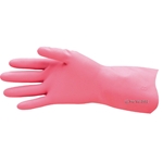 Pink Rubber Gloves Silver Lined