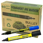 This is an image of Osmer Bullet Point Permanent Marker from ABL Distribution Pty Ltd