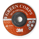 This is an image of 3M Green Corps Rigid Grinding Discs for Angle Grinding from ABL Distribution Pty Ltd