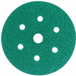 This is an image of 3M Hookit Green Paper Discs to be used with 3M Orbital Sanders from ABL Distribution Pty Ltd