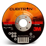 This is an image of 3M Depressed Centre Grinding Wheel is fast cutting and long lasting from ABL Distribution