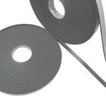 This is an image of 3209 Soft Closed Cell Black PVC Single Sided Foam Tape from ABL Distribution Pty Ltd