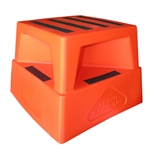 This is an image of Safety step, orange, anti-slip from ABL Distribution Pty Ltd