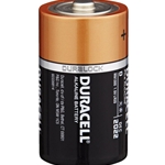 This is an image of D Duracell battery, long life, dependable power from ABL Distribution Pty Ltd