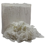 This is an image of White linen sheeting rags, great for detailing and glass industry from ABL Distribution Pty Ltd