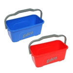 This is an image of 11L bucket, mop and squeegee bucket, great for window cleaning from ABL Distribution Pty Ltd