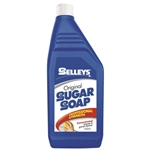 This is an image of Selleys liquid sugar soap cleaner removes grease and grime from most surfaces from ABL Distribution Pty Ltd