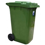 This is an image 240Lt H/D Wheelie Bin from ABL Distribution Pty Ltd