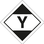 Dangerous Goods With Y Transport Labels