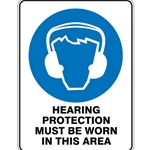 This is an image of Hearing Protection Must Be Worn