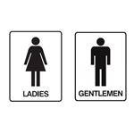 This is an image of Toilet Signs