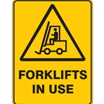 Forklift In Use