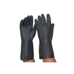 This is an image of Black Neoprene Gauntlet Glove