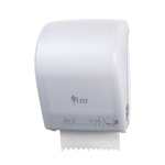 This is an image of Maxi Auto Towel Dispenser to suit Livi Essential Autocut Roll Towels from ABL Distribution Pty Ltd