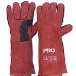 This is an image of Red Kevlar Welders Glove