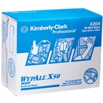 This is an image of  Wypall X50 White Pop Up Sheet