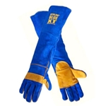 This is an image of Blue Kevlar Welding Gloves