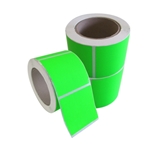 This Is An Imane Of Plain Fluoro Green Labels from ABL Distribution Pty Ltd