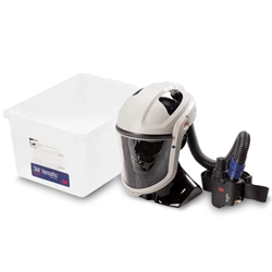 This is an image of 3M Versaflo Supplied Air Spray Painter Respirator Kit