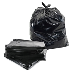 Black 120L Heavy Duty Bin Liner from ABL Distribution