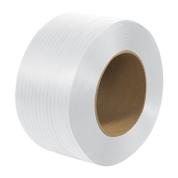 White Machine Polypropylene Pallet Strapping from ABL Distribution