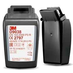 3M Secure Click D9038 P3 Particulate/Fume Filter from ABL Distribution