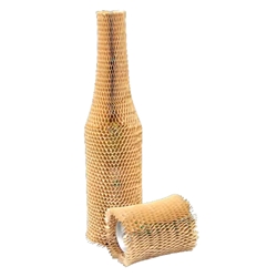 Honeycomb Kraft Paper Expanding Bottle Sleeves from ABL Distribution