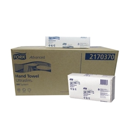 This is an image of Tork Advanced Ultraslim Hand Towels from ABL Distribution