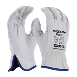 Premium Cowhide Riggers Gloves from ABL Distribution Pty Ltd