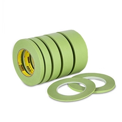 This is an image of 3M 233 High Temp Green Masking Tape from ABL Distribution Pty Ltd