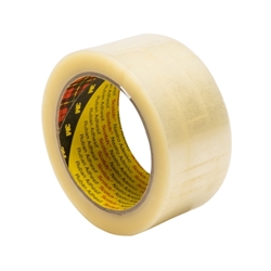 3M 370 Clear Synthetic Rubber Packaging Tape  48mm x75m 30UM from ABL Distribution Pty Ltd