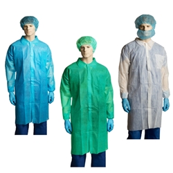 Disposable Lab Coats from ABL Distribution Pty Ltd