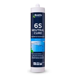 This is an image of Bostik 6S Sanitary Silicone from ABL Distribution Pty Ltd