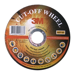 This is an image of 3M Light Duty Cut-Off Wheels for Lighter Cutting Abrasive Applications from ABL Distribution Pty Ltd