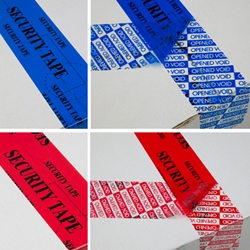 This is an image of Tamper Evident Tape from ABL Distribution Pty Ltd