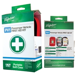 This is an image of First Aid Kit for company vehicles such as Sales Representative, Taxi Drivers, Courier Drivers, Parking Inspectors and more from ABL Distribution Pty Ltd